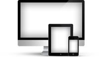 Our web portal works on mobile devices as well as any PC operating system